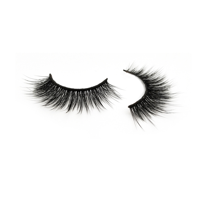 Fashionable 3D silk synthetic fiber eyelash for makeup UK JH28